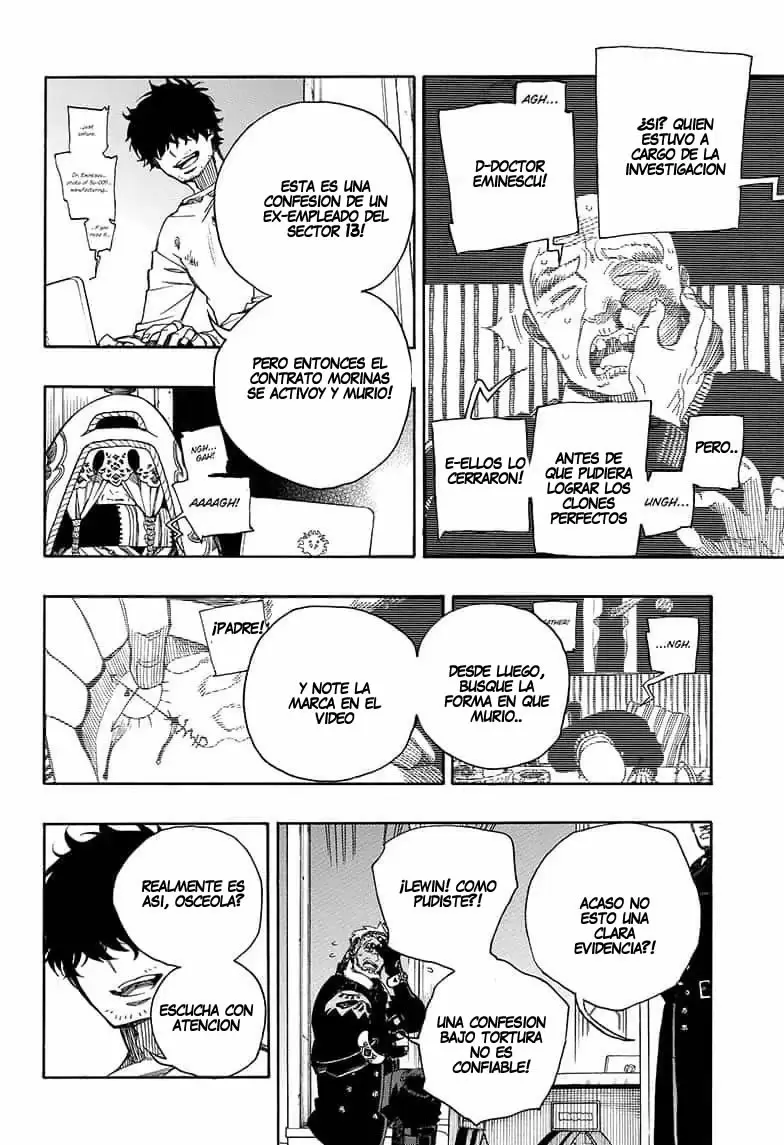 Ao no Exorcist capítulo 110, página 29