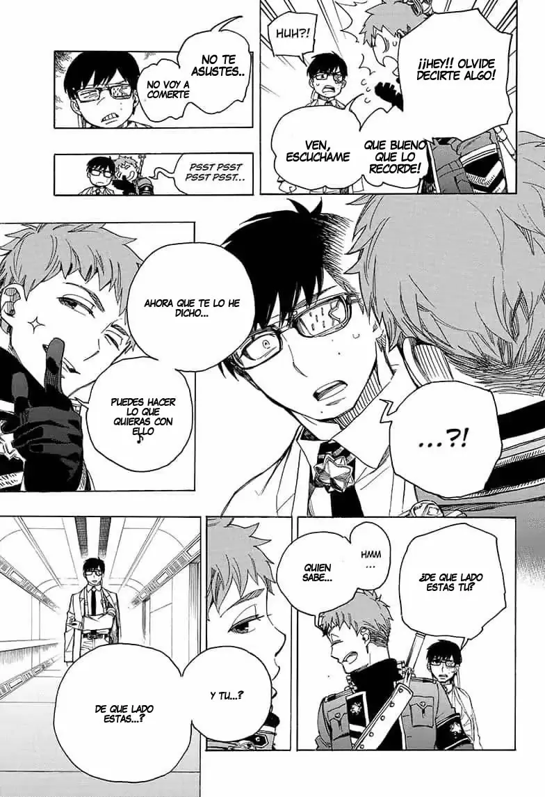 Ao no Exorcist capítulo 110, página 36