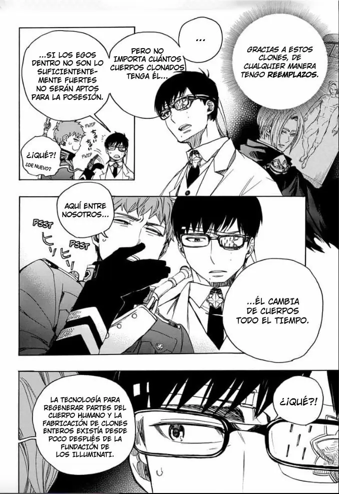 Ao no Exorcist capítulo 111, página 4