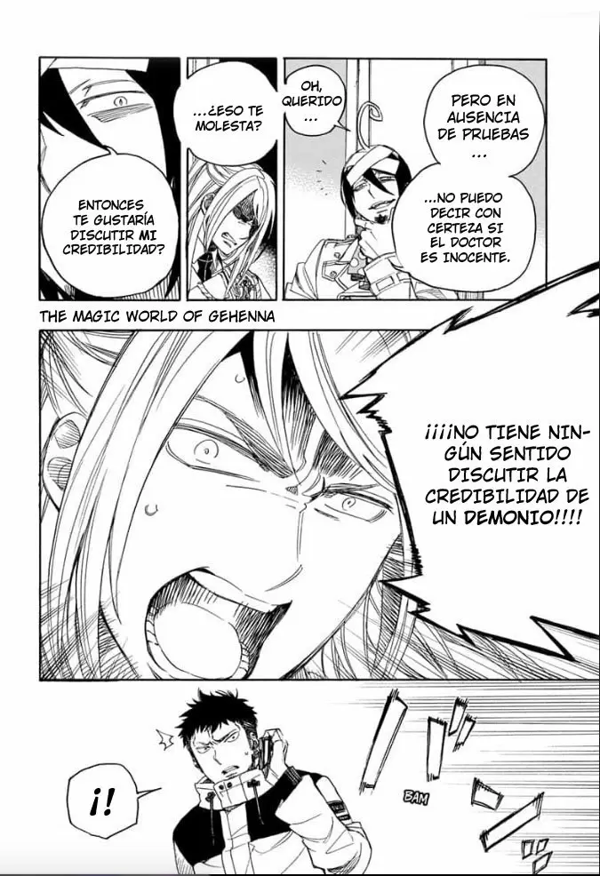 Ao no Exorcist capítulo 111, página 8