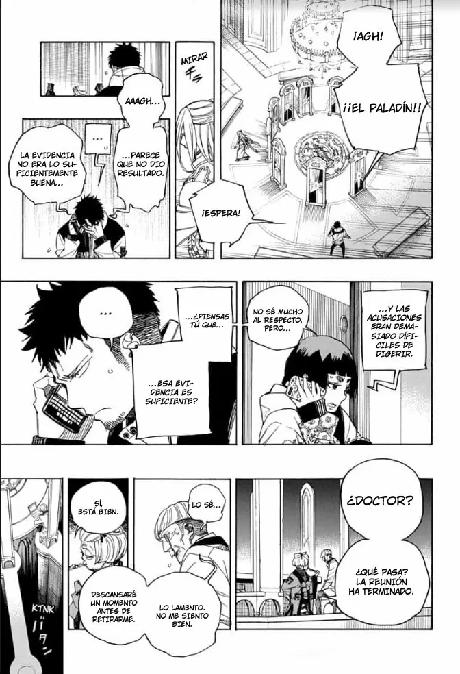 Ao no Exorcist capítulo 111, página 9