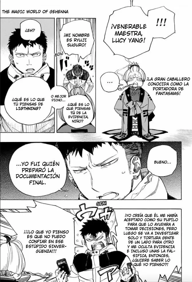 Ao no Exorcist capítulo 111, página 11