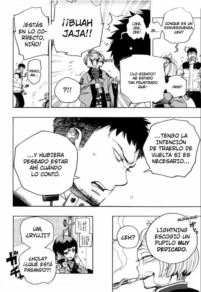 Ao no Exorcist capítulo 111, página 12