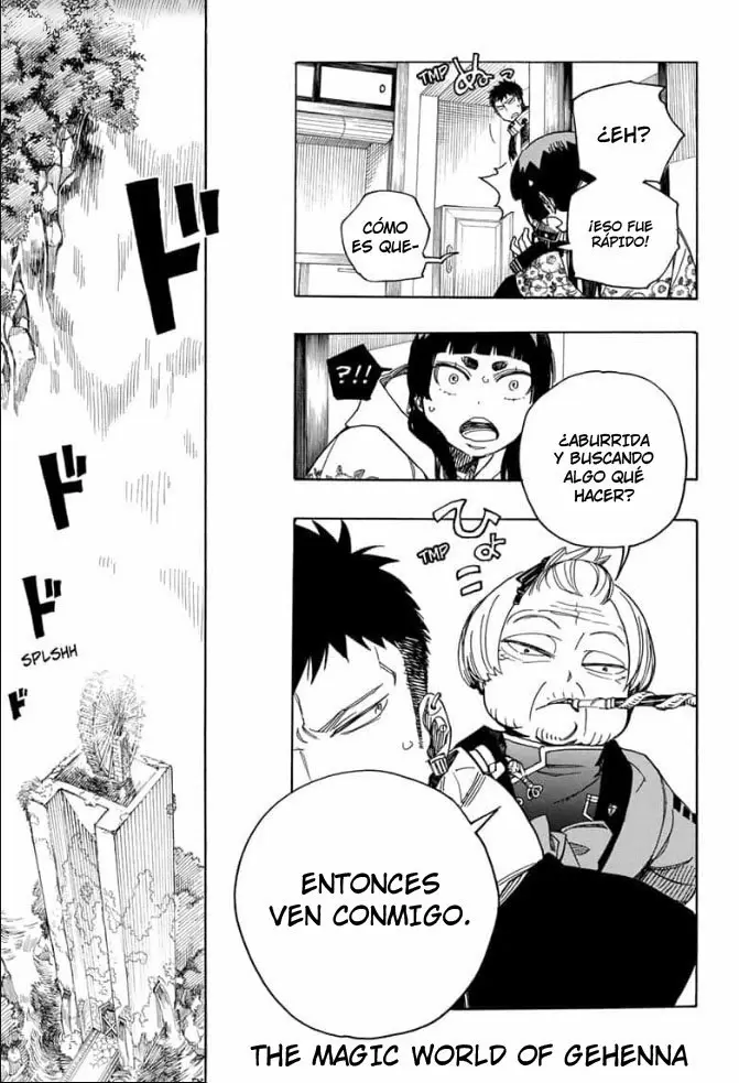 Ao no Exorcist capítulo 111, página 13