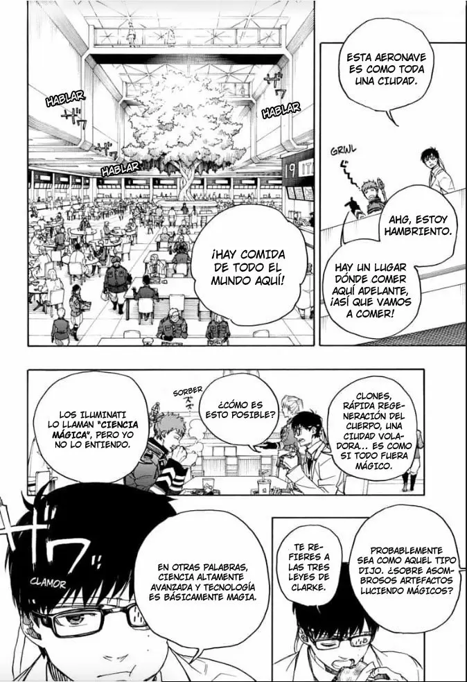 Ao no Exorcist capítulo 111, página 20
