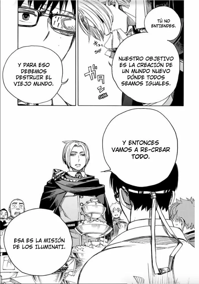 Ao no Exorcist capítulo 111, página 27