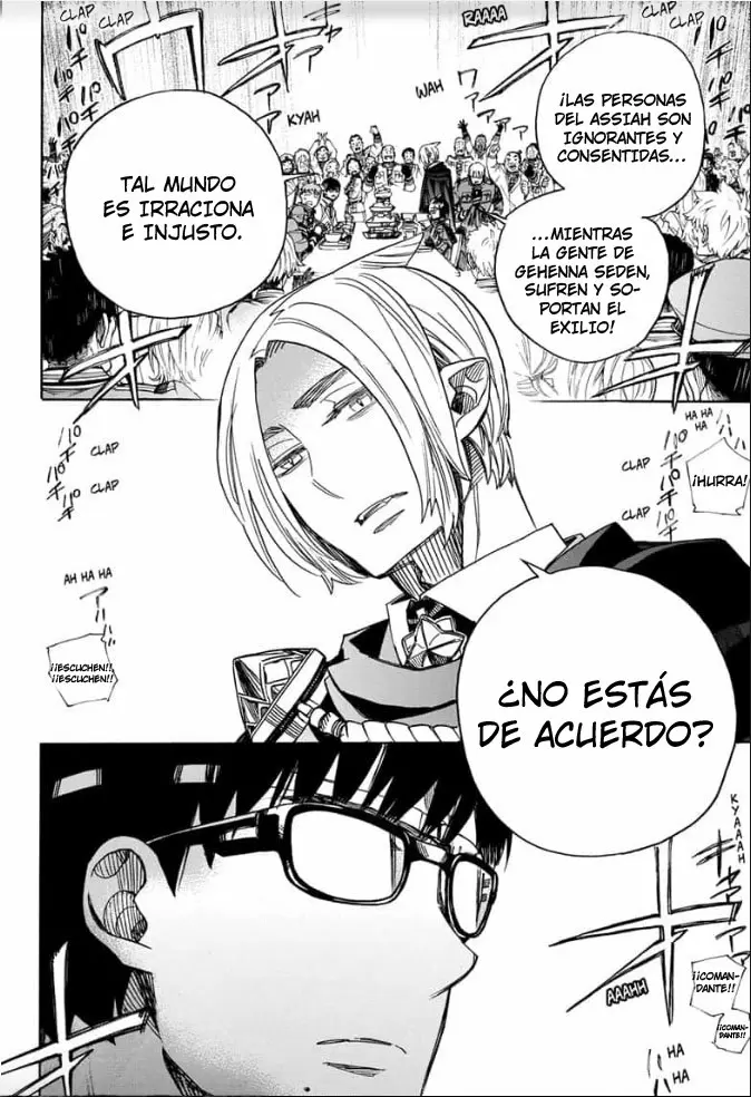 Ao no Exorcist capítulo 111, página 28