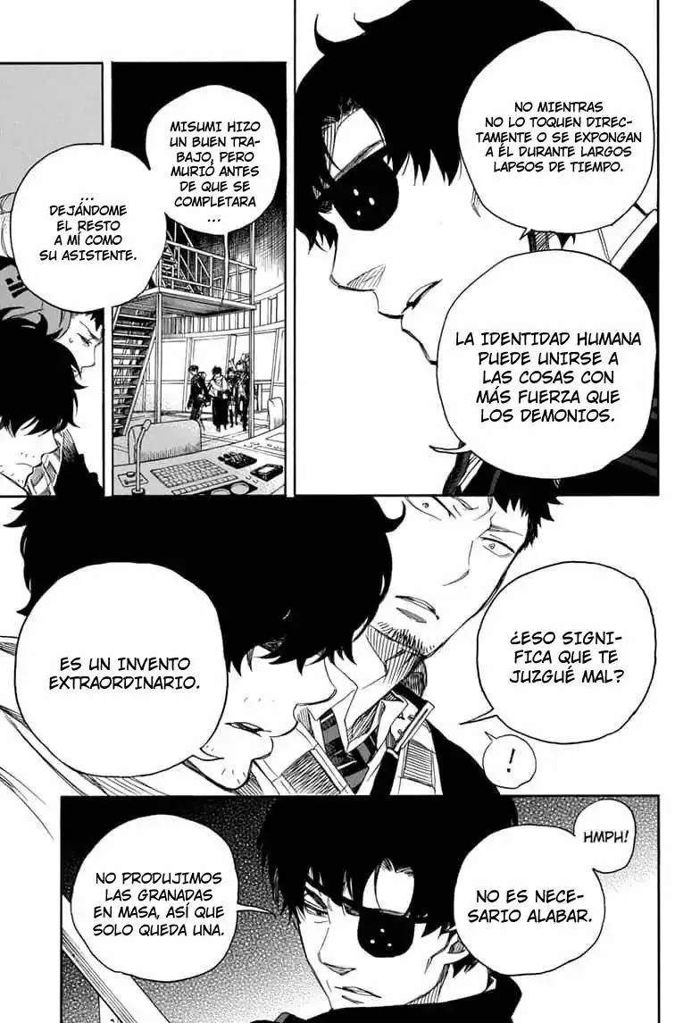 Ao no Exorcist capítulo 112, página 27