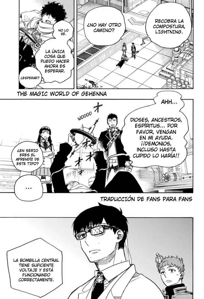 Ao no Exorcist capítulo 113, página 4