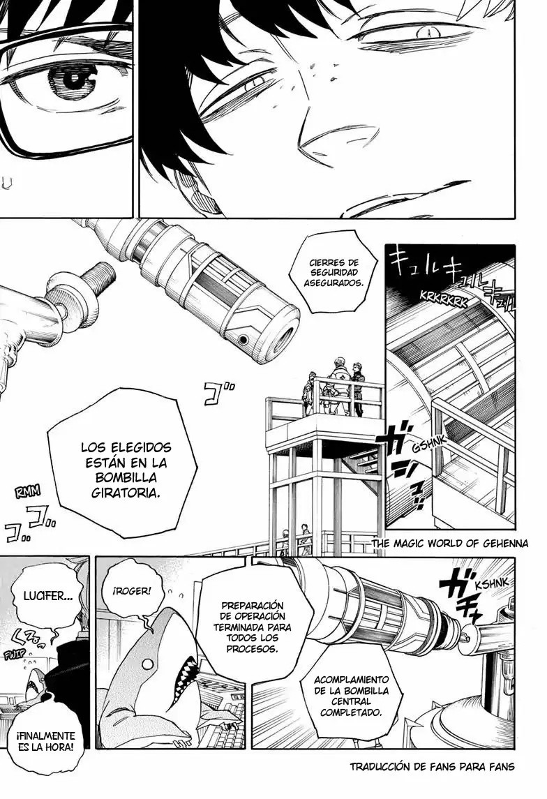 Ao no Exorcist capítulo 113, página 8