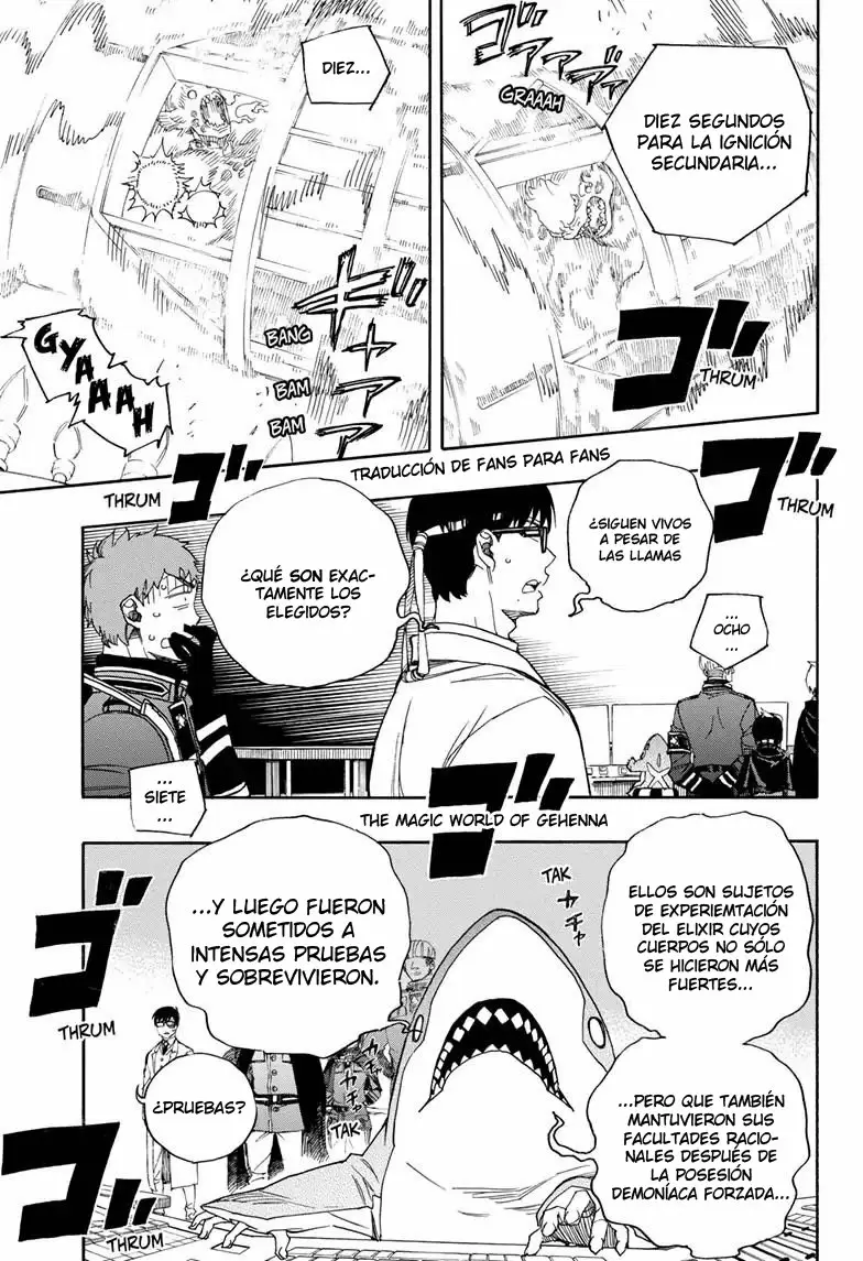 Ao no Exorcist capítulo 113, página 10