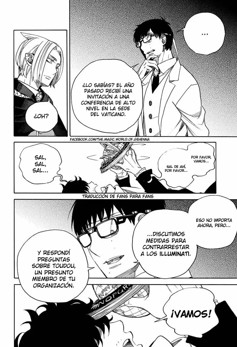 Ao no Exorcist capítulo 113, página 15
