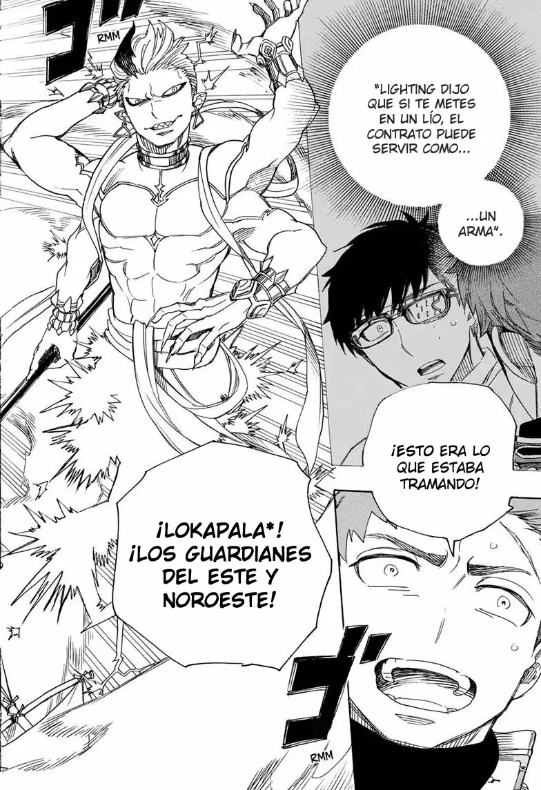Ao no Exorcist capítulo 113, página 17