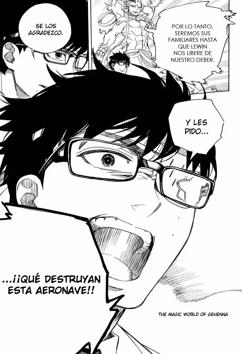 Ao no Exorcist capítulo 113, página 20