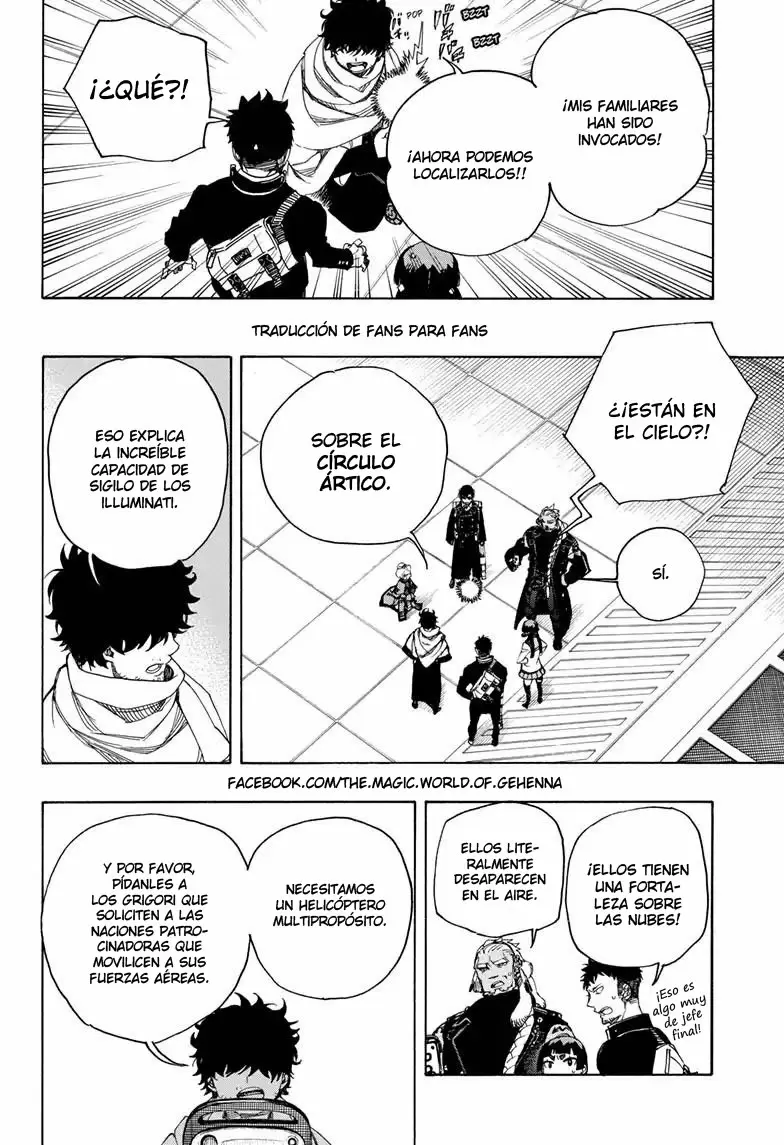 Ao no Exorcist capítulo 113, página 23