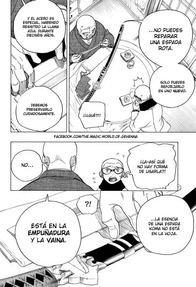 Ao no Exorcist capítulo 113, página 31