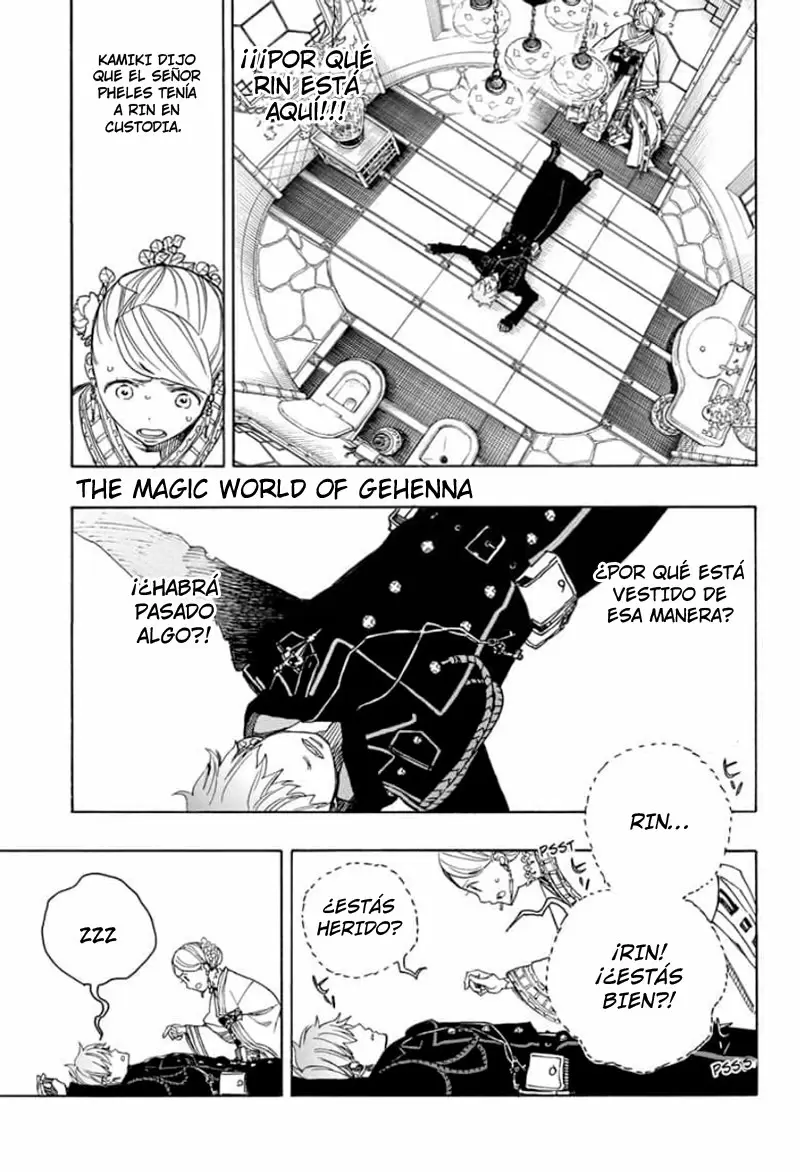 Ao no Exorcist capítulo 114, página 14