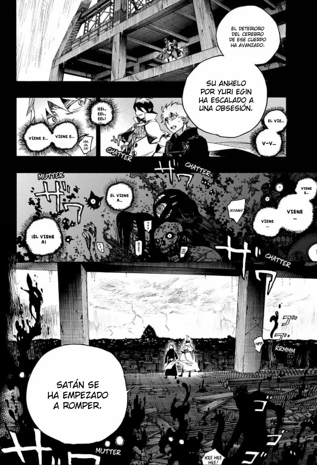Ao no Exorcist capítulo 115, página 3