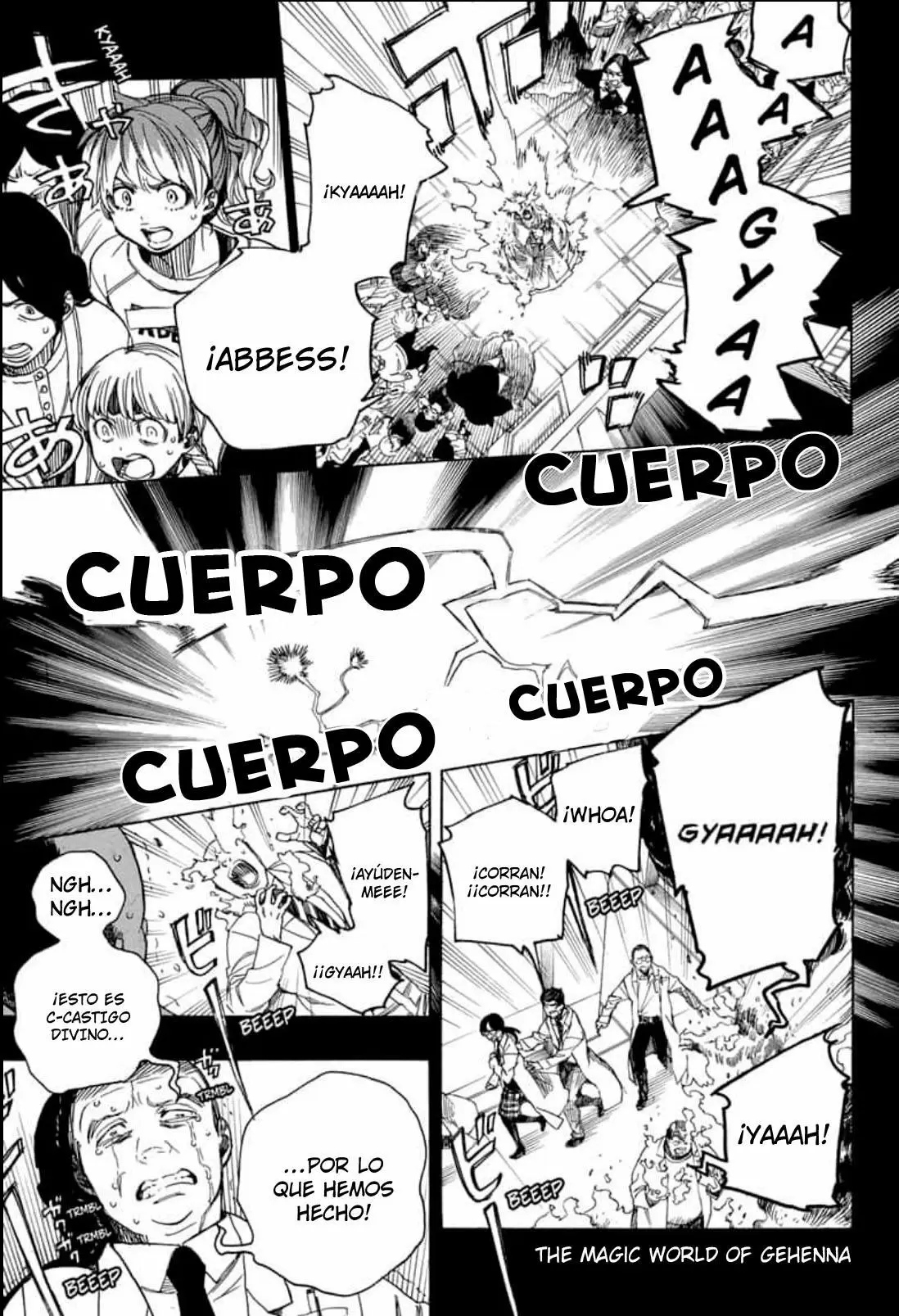 Ao no Exorcist capítulo 115, página 13