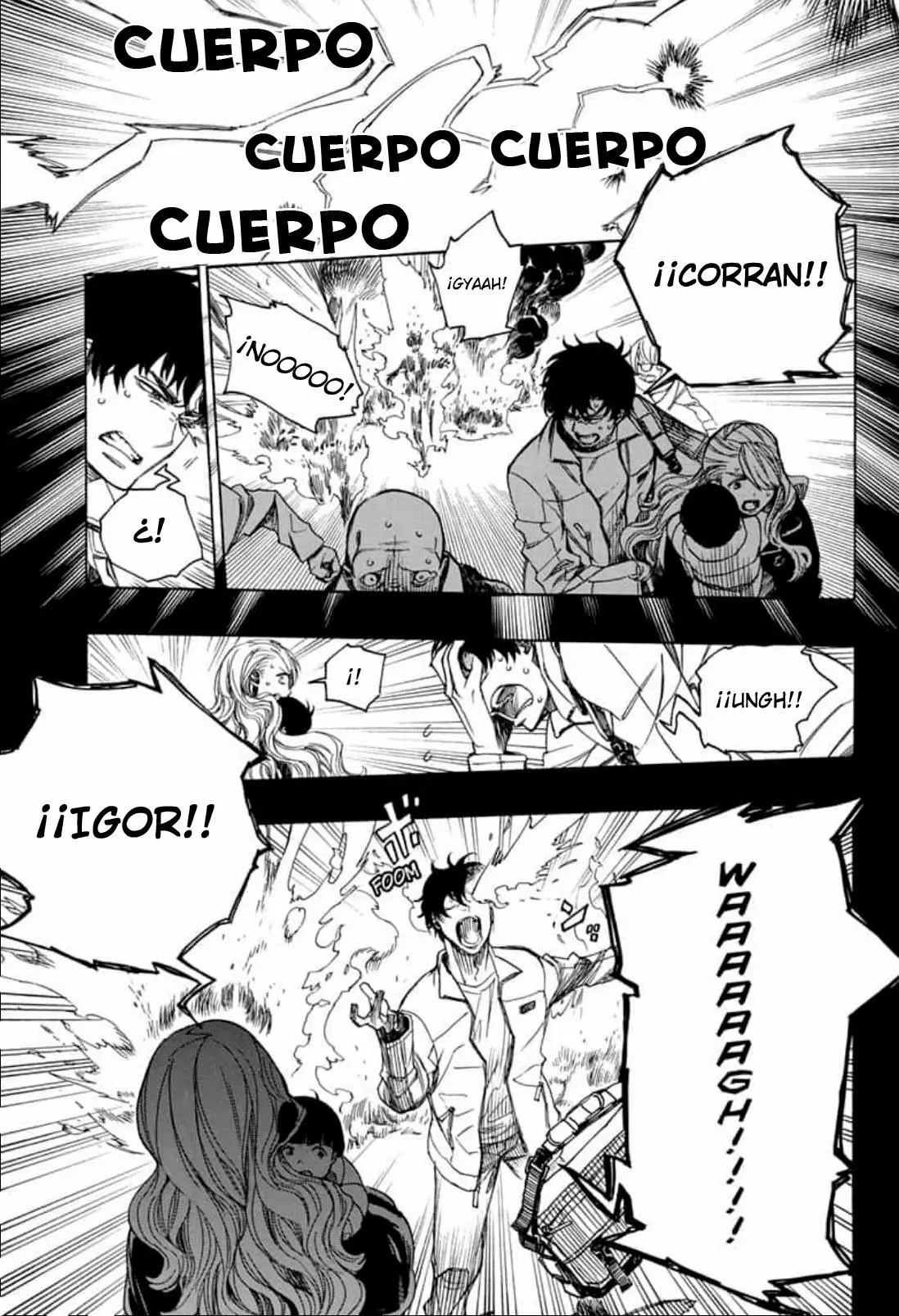 Ao no Exorcist capítulo 115, página 15