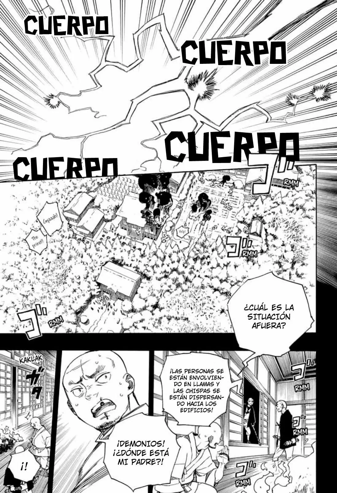 Ao no Exorcist capítulo 115, página 17