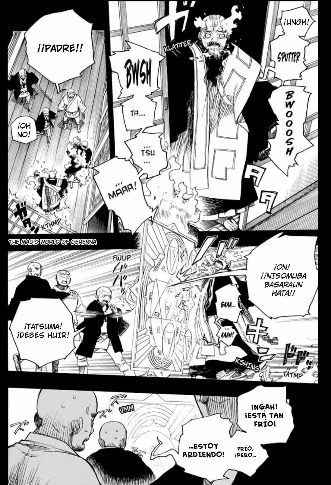 Ao no Exorcist capítulo 115, página 18