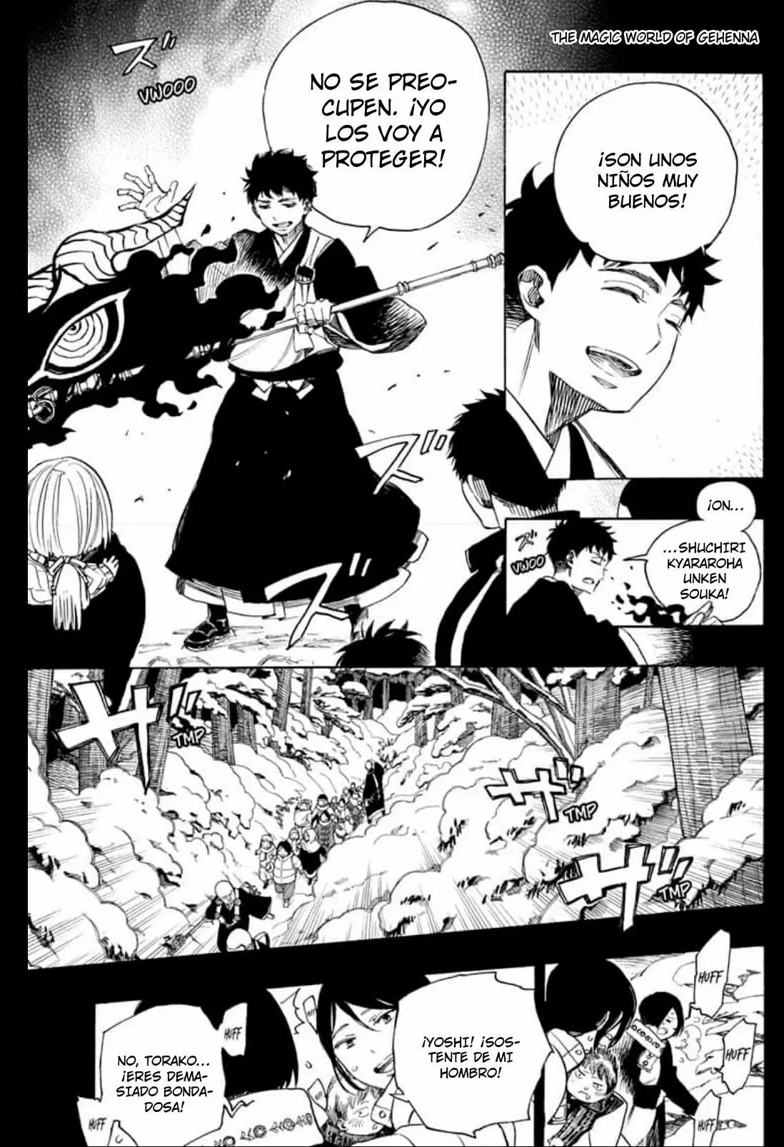 Ao no Exorcist capítulo 115, página 21