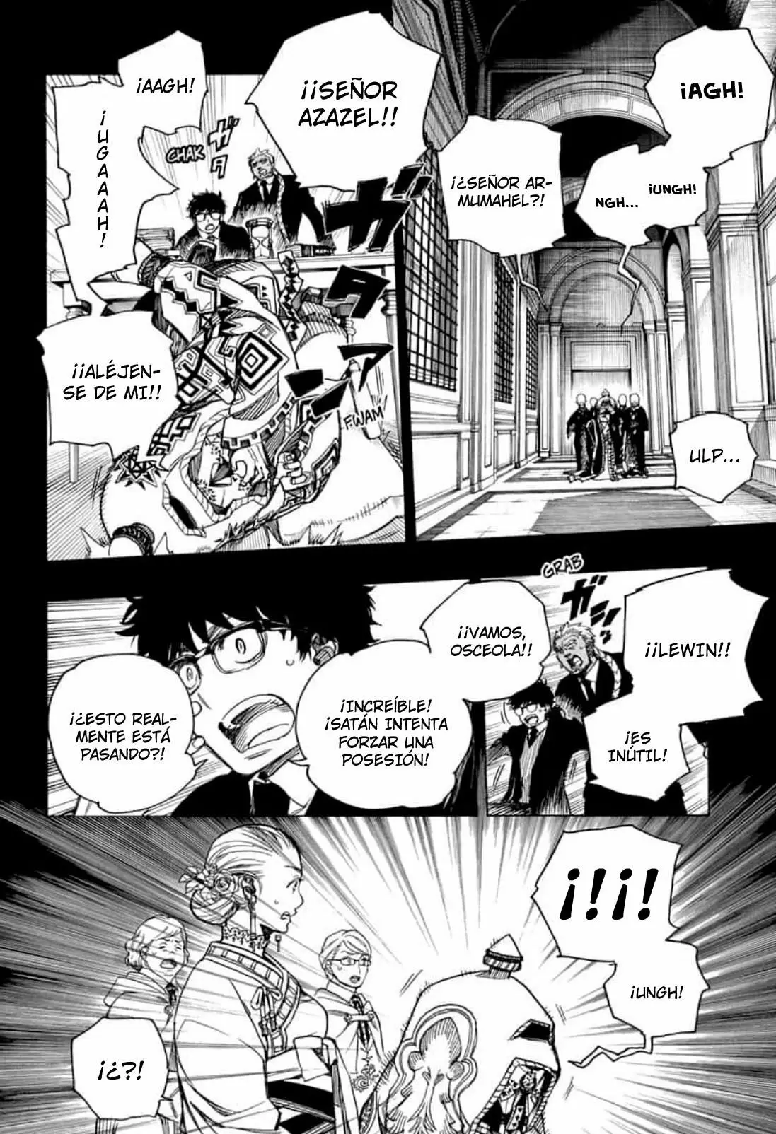 Ao no Exorcist capítulo 115, página 28