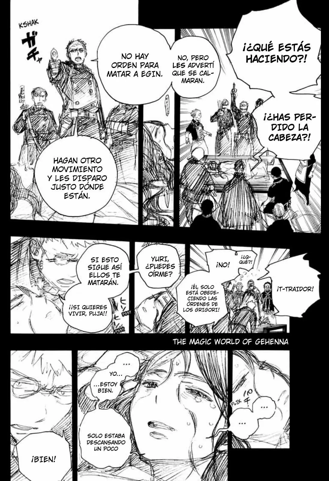 Ao no Exorcist capítulo 115, página 32