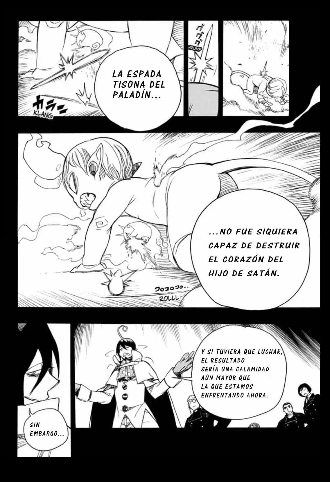 Ao no Exorcist capítulo 116.50, página 4