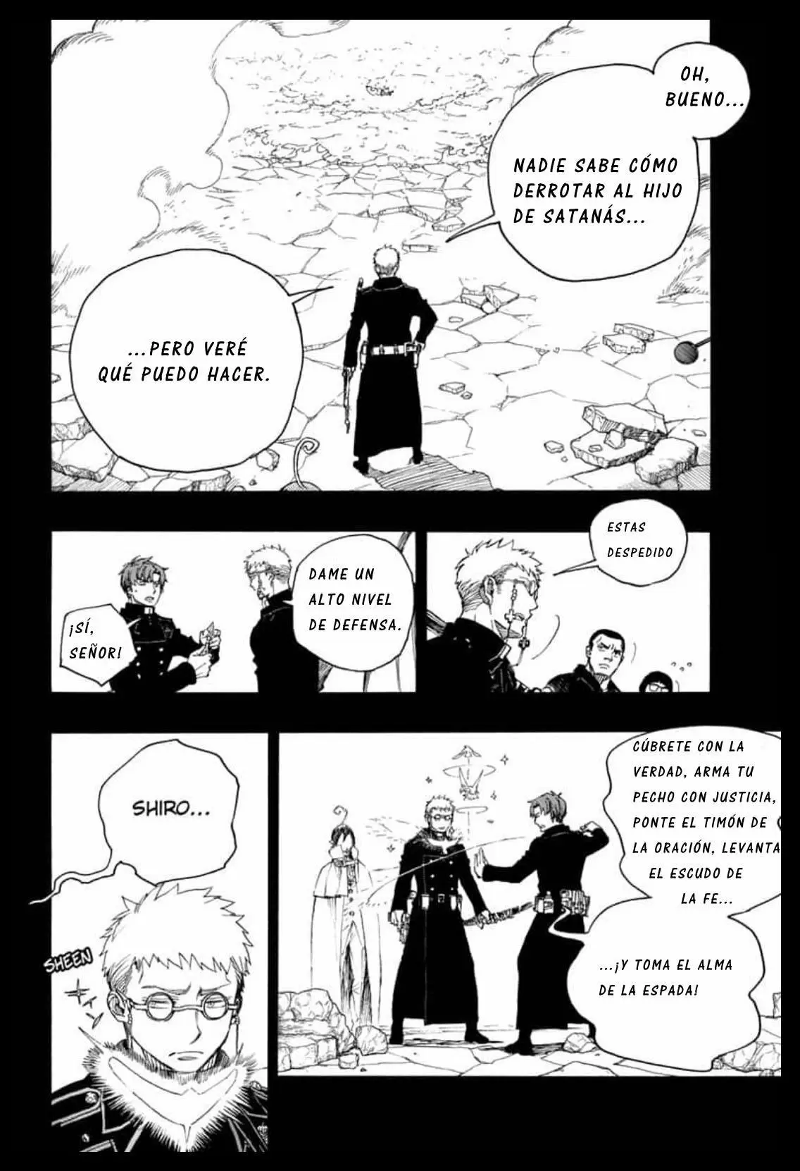 Ao no Exorcist capítulo 116.50, página 6