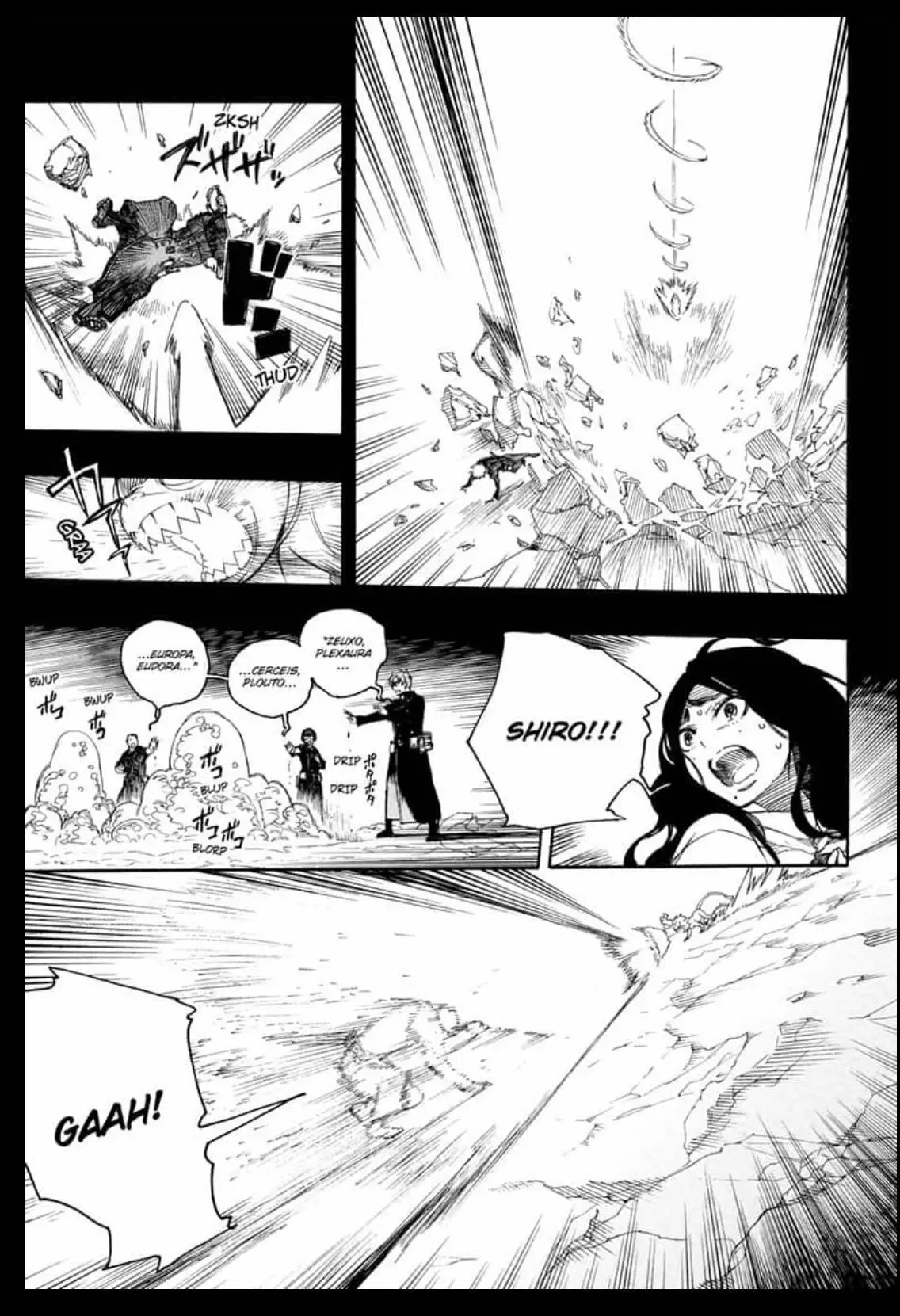 Ao no Exorcist capítulo 116.50, página 11