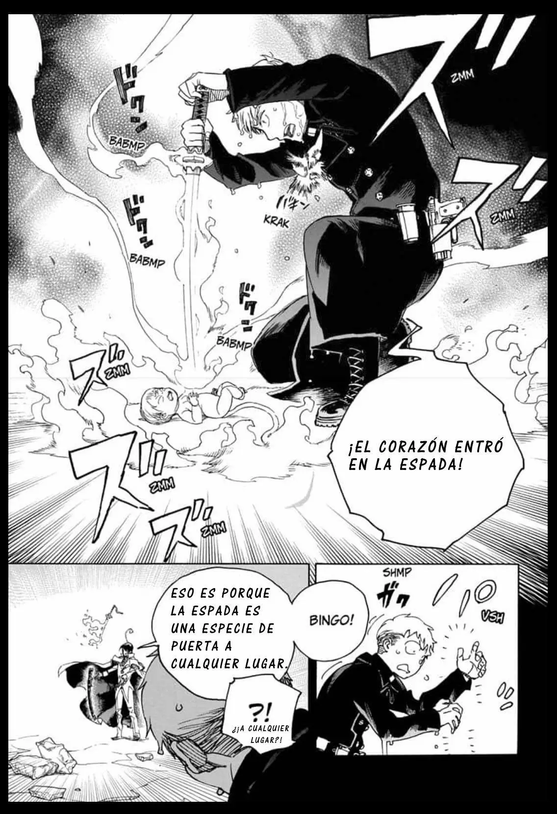 Ao no Exorcist capítulo 116.50, página 17