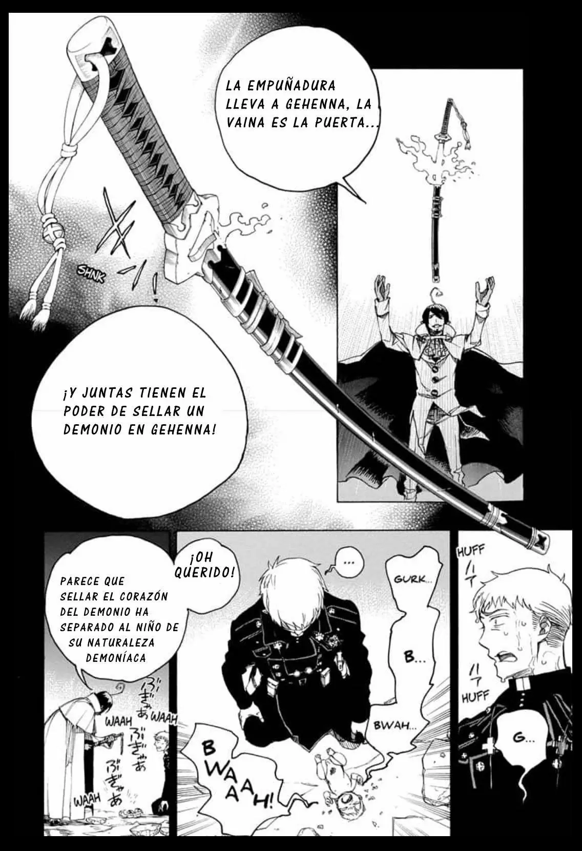 Ao no Exorcist capítulo 116.50, página 18
