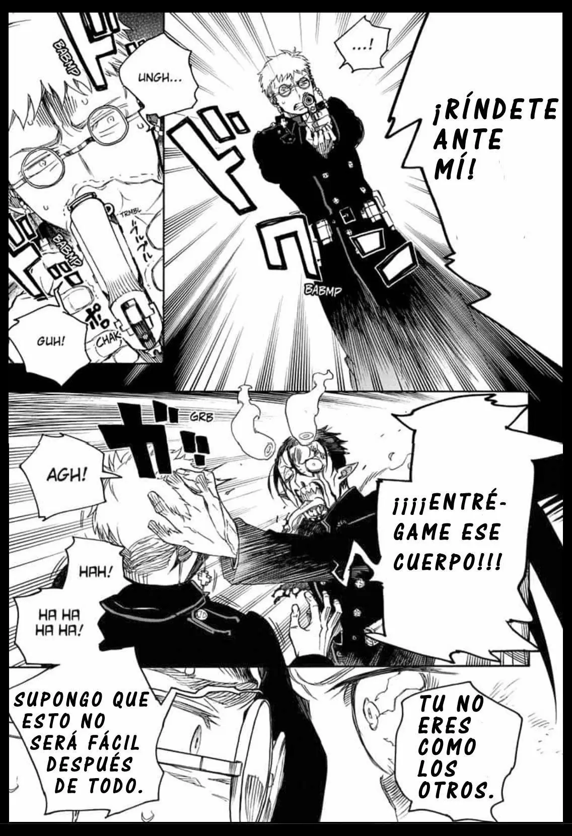 Ao no Exorcist capítulo 116.50, página 27