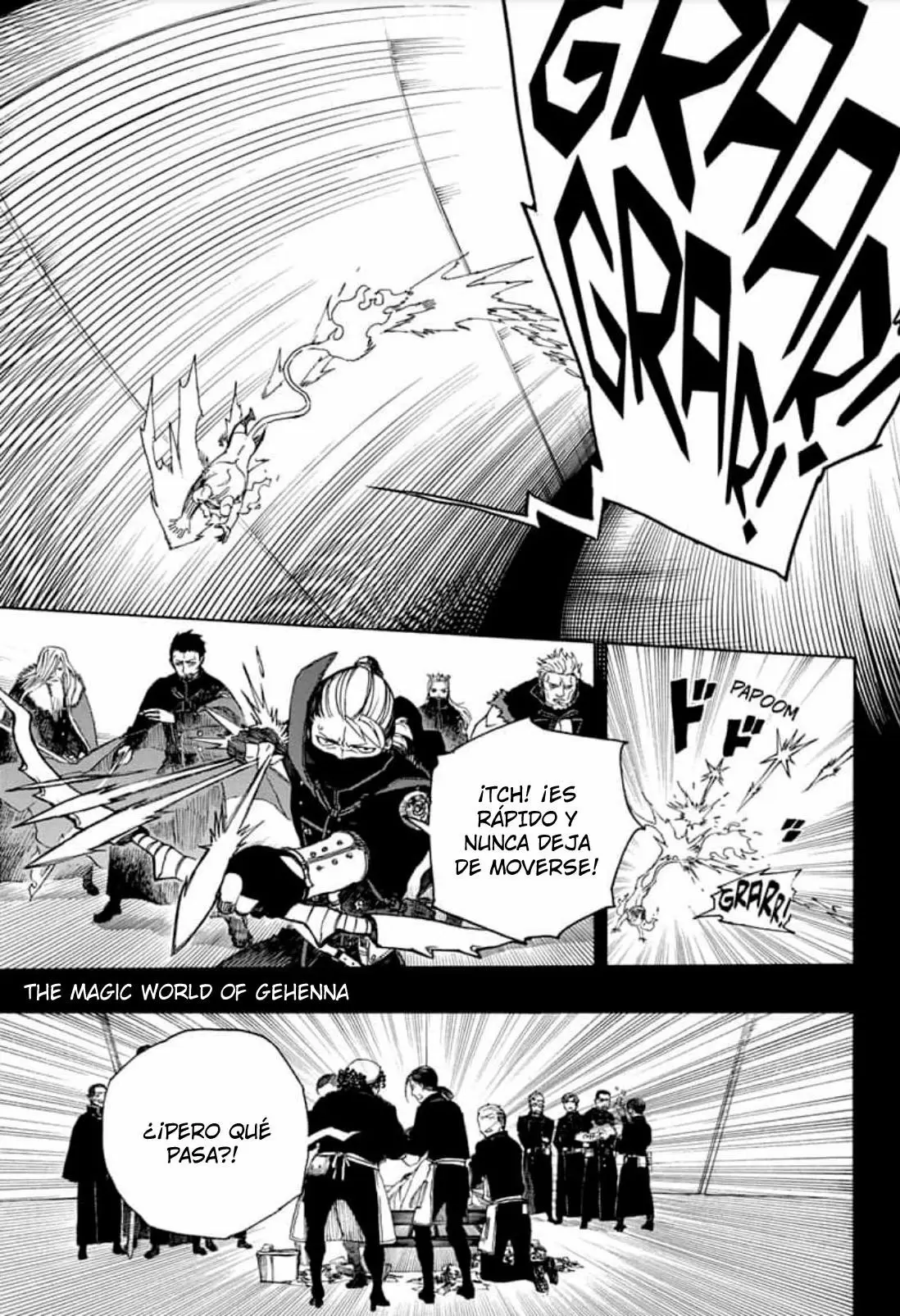 Ao no Exorcist capítulo 116, página 3