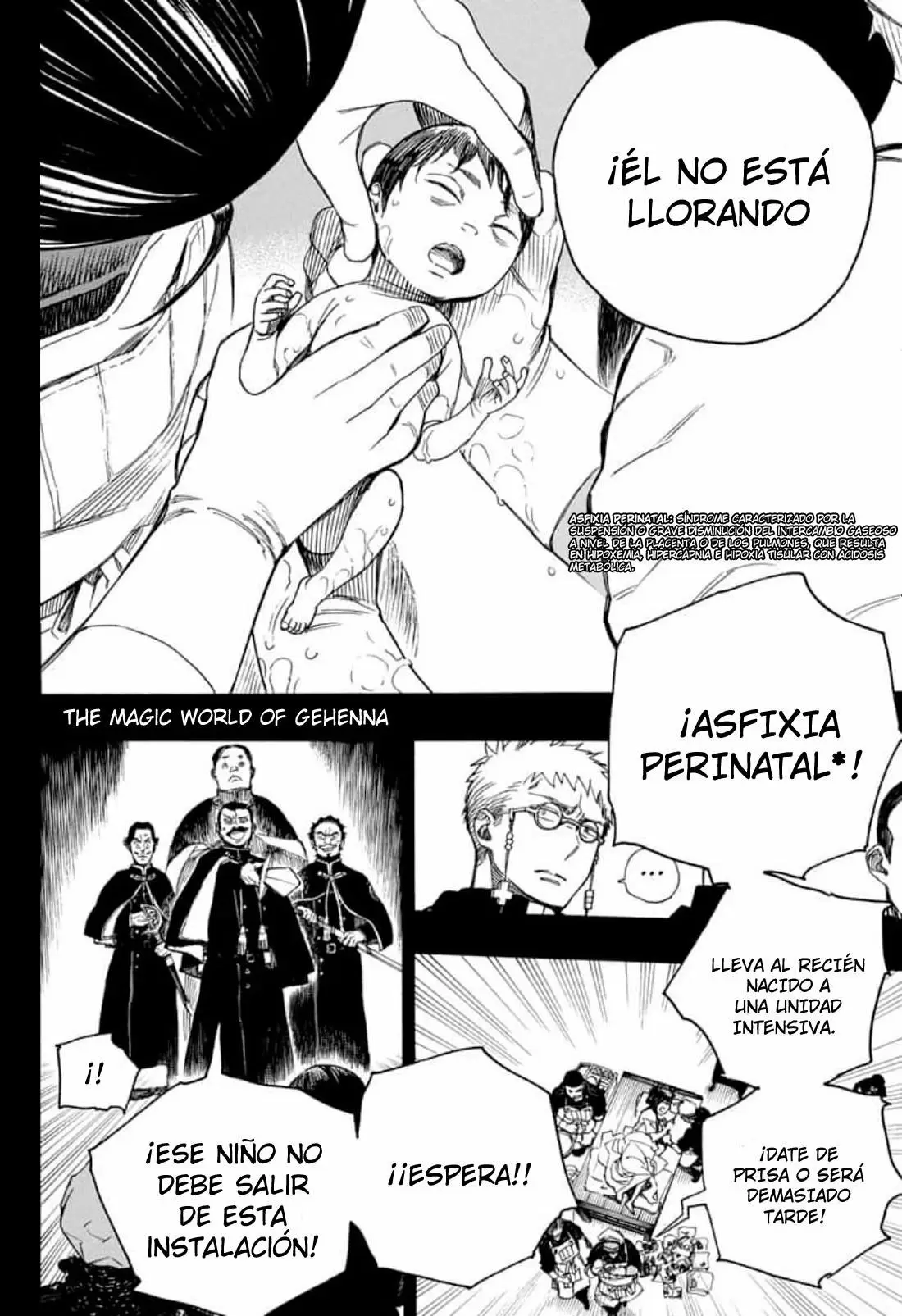 Ao no Exorcist capítulo 116, página 4