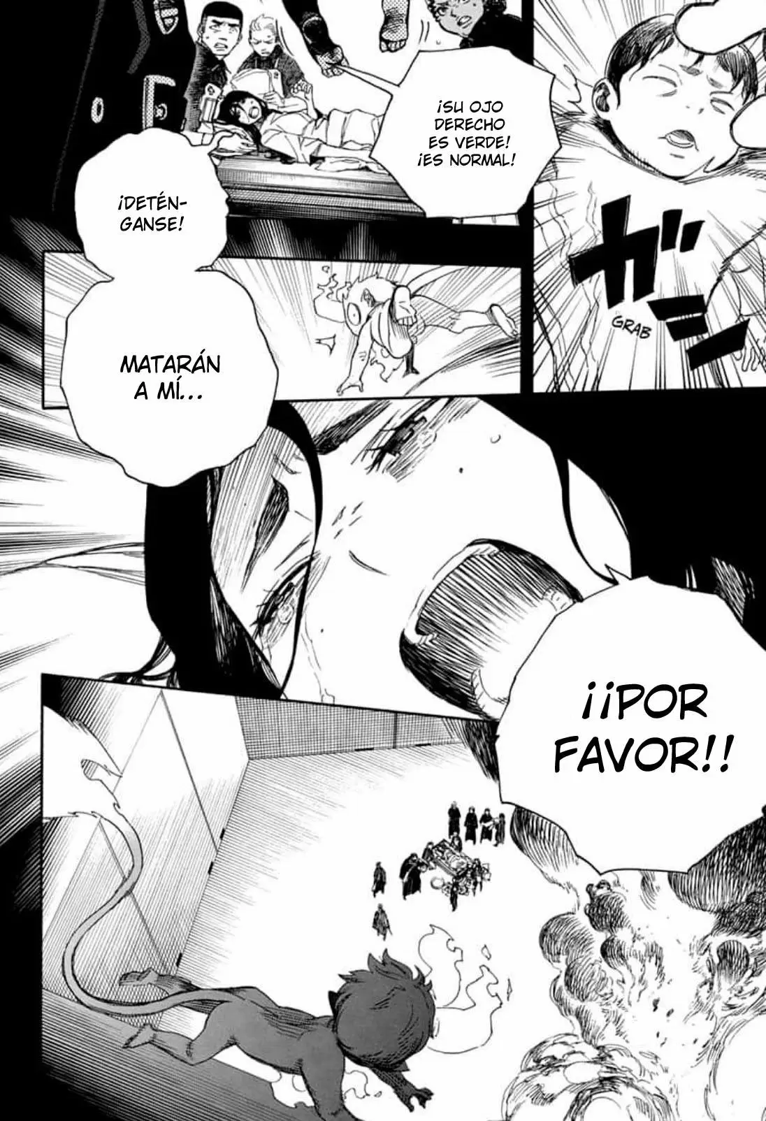 Ao no Exorcist capítulo 116, página 6