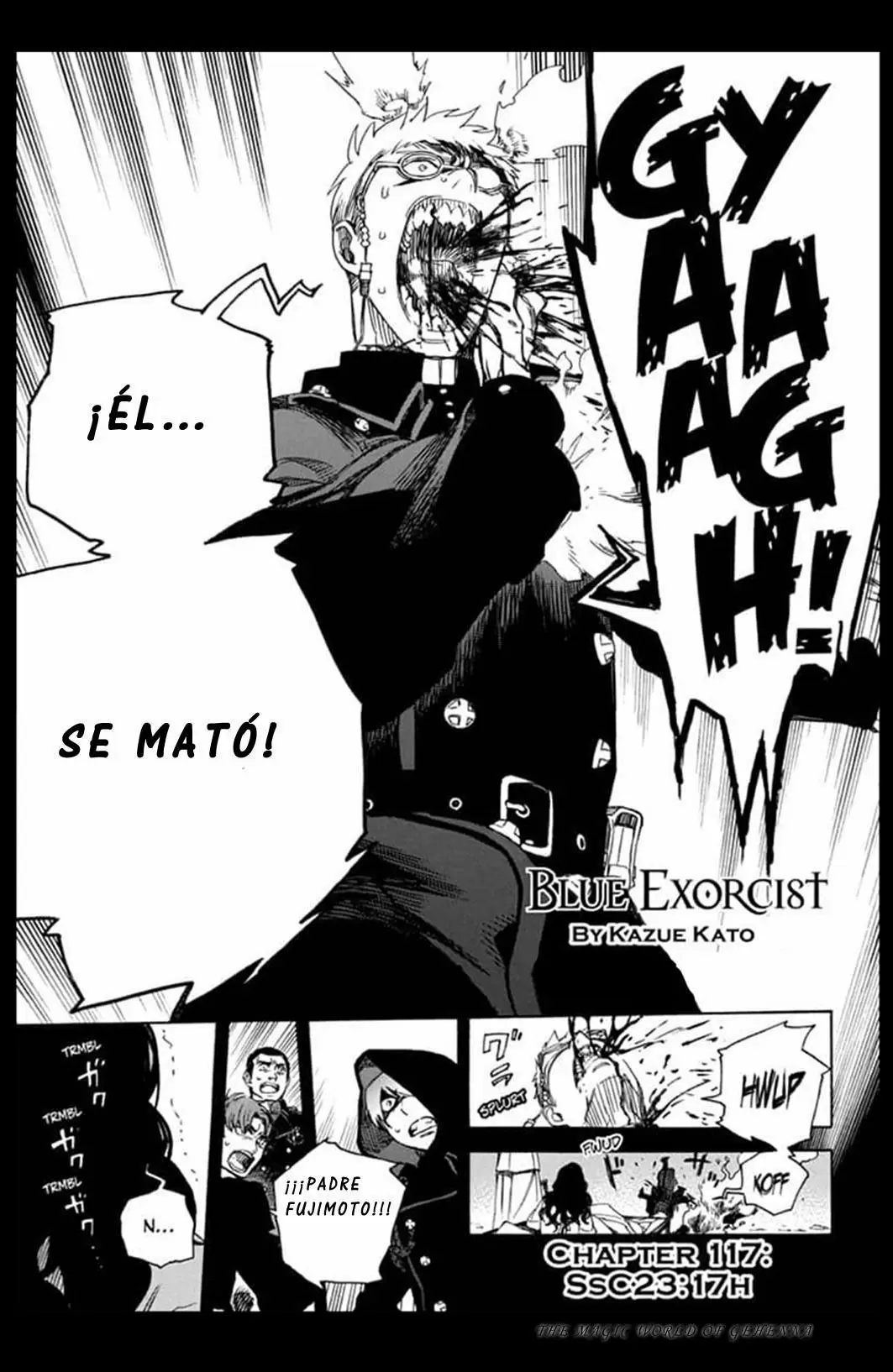 Ao no Exorcist capítulo 117, página 3