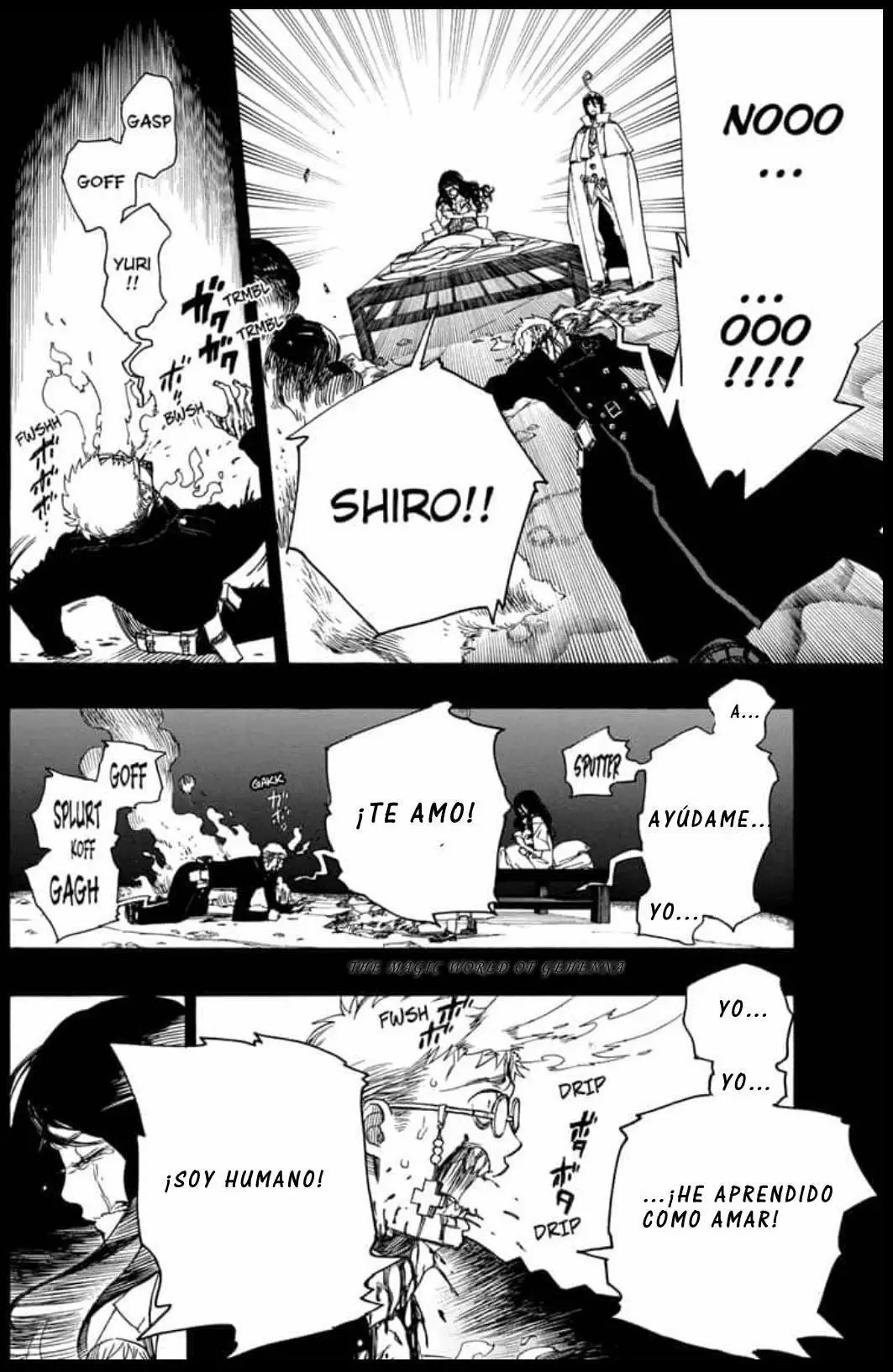 Ao no Exorcist capítulo 117, página 4