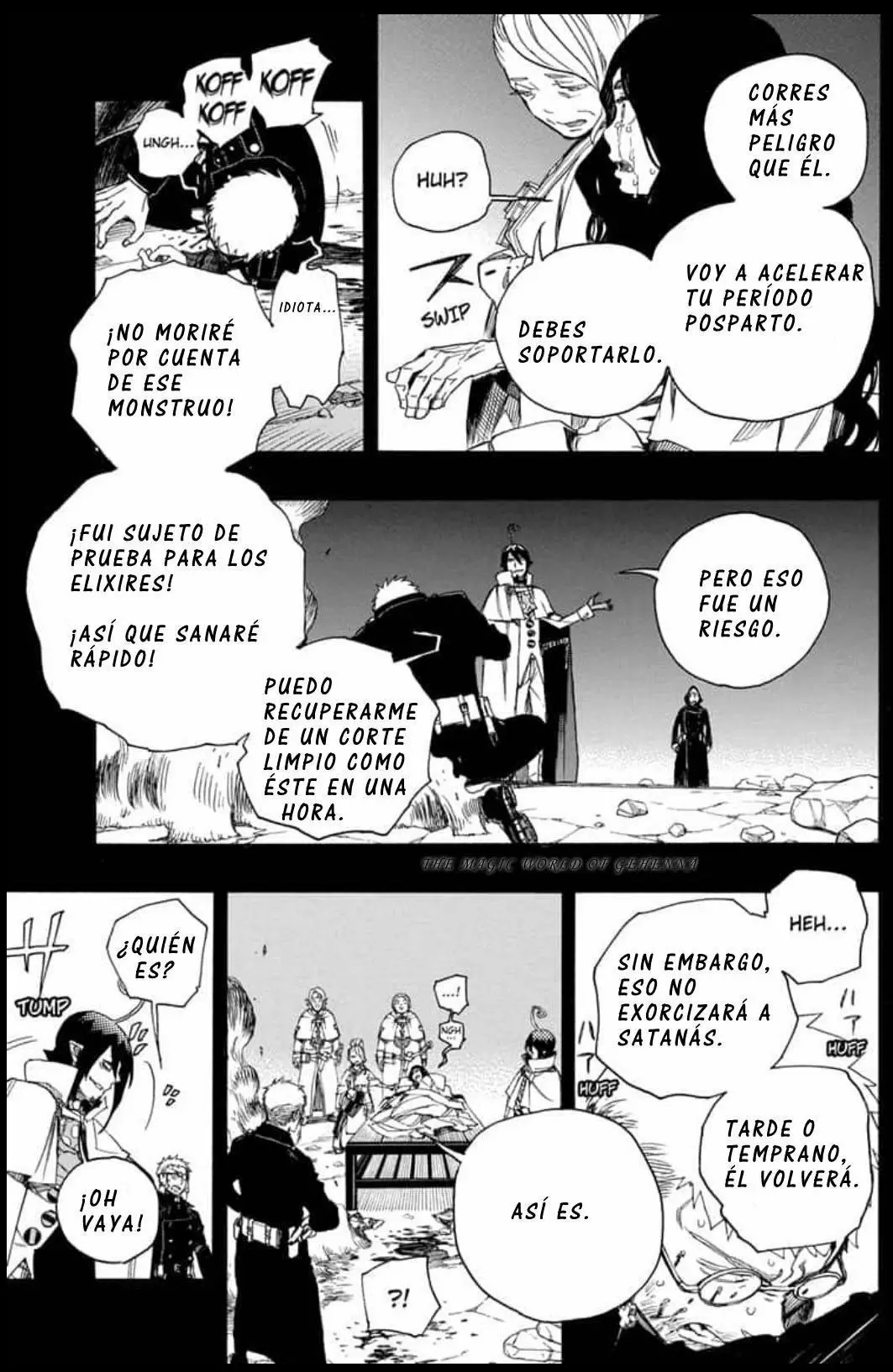 Ao no Exorcist capítulo 117, página 7