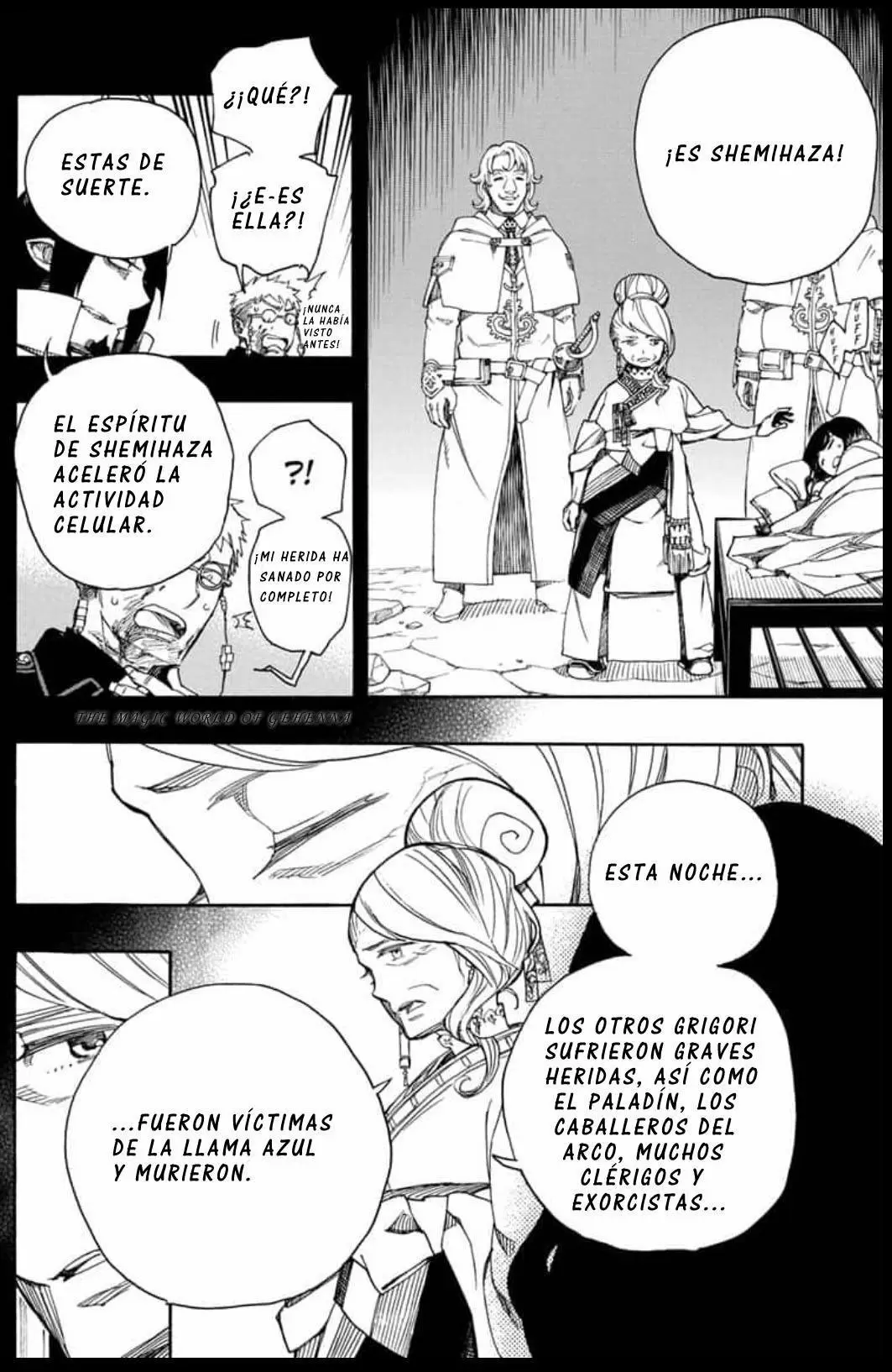 Ao no Exorcist capítulo 117, página 8