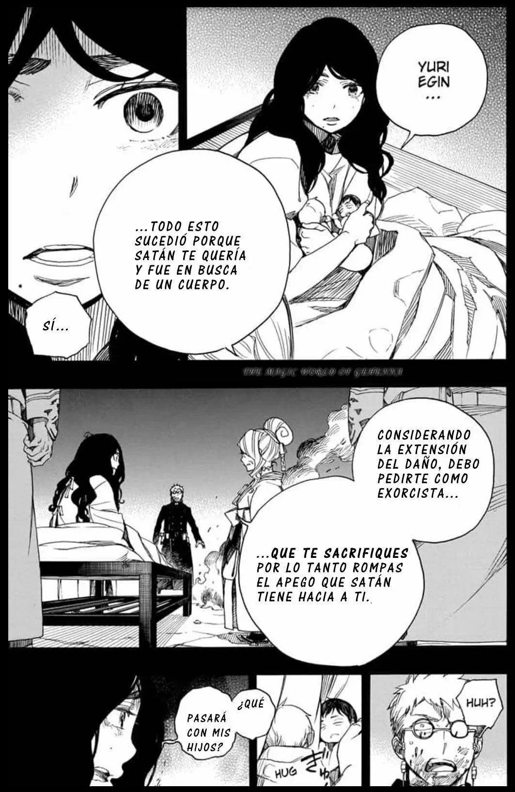 Ao no Exorcist capítulo 117, página 9