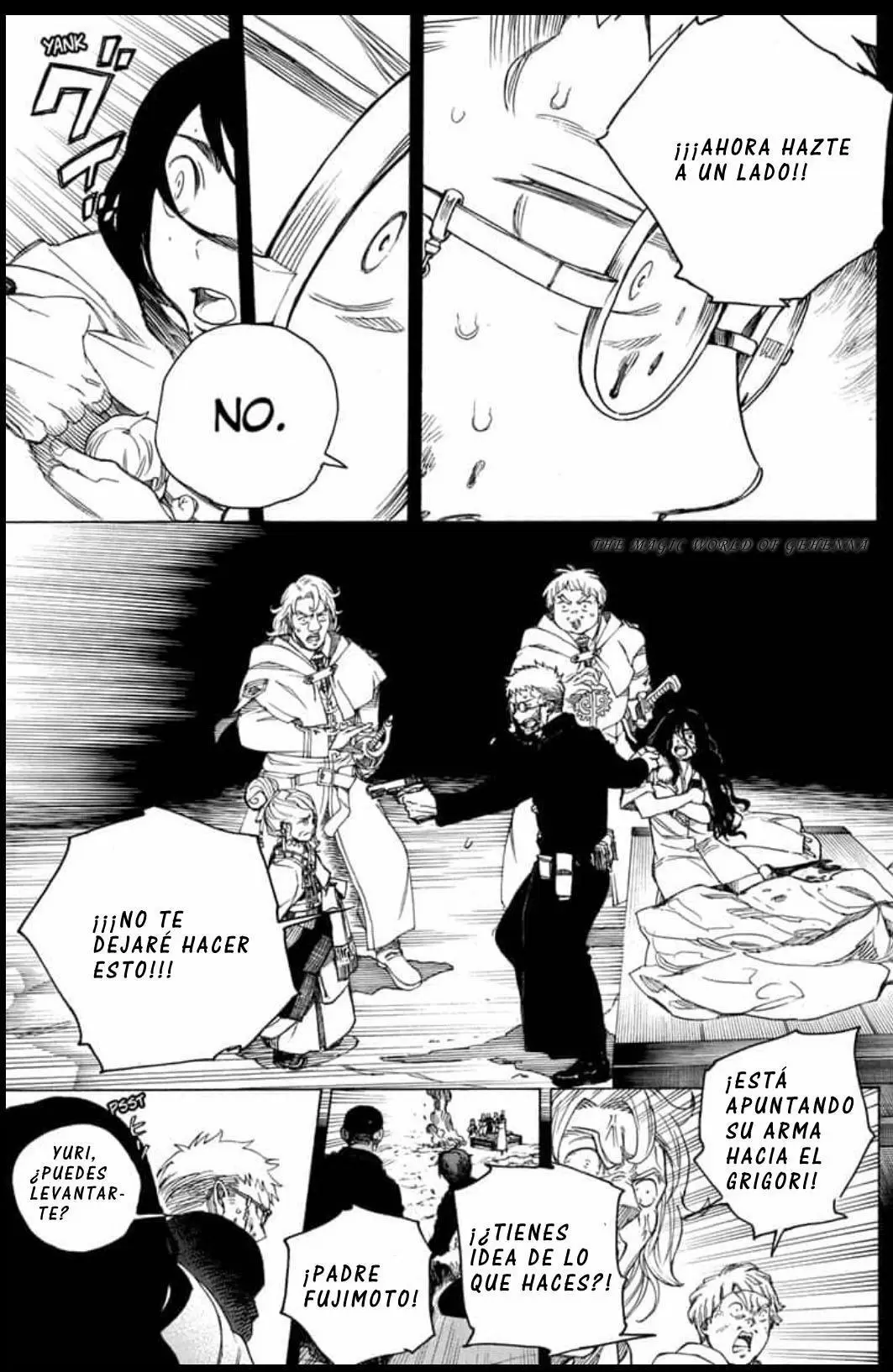 Ao no Exorcist capítulo 117, página 11