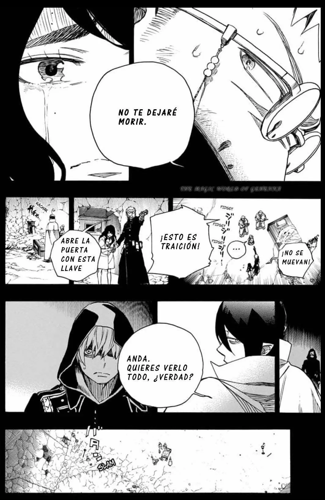 Ao no Exorcist capítulo 117, página 12