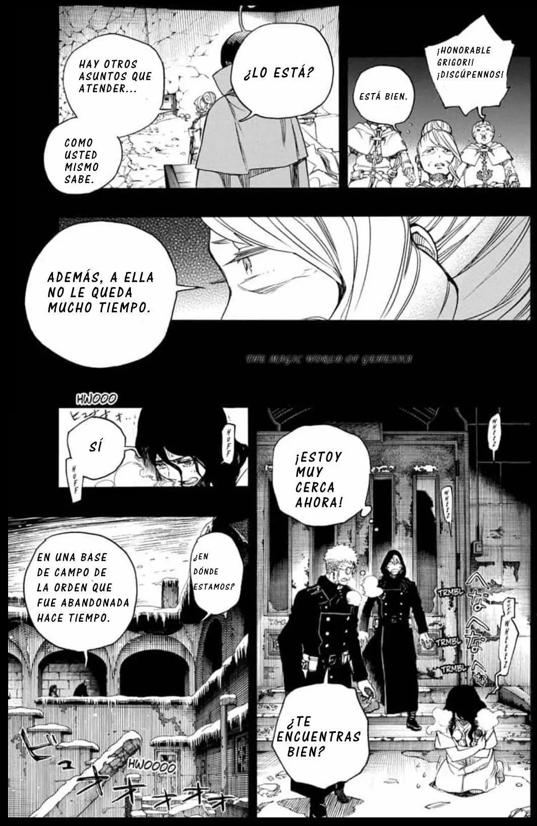 Ao no Exorcist capítulo 117, página 13