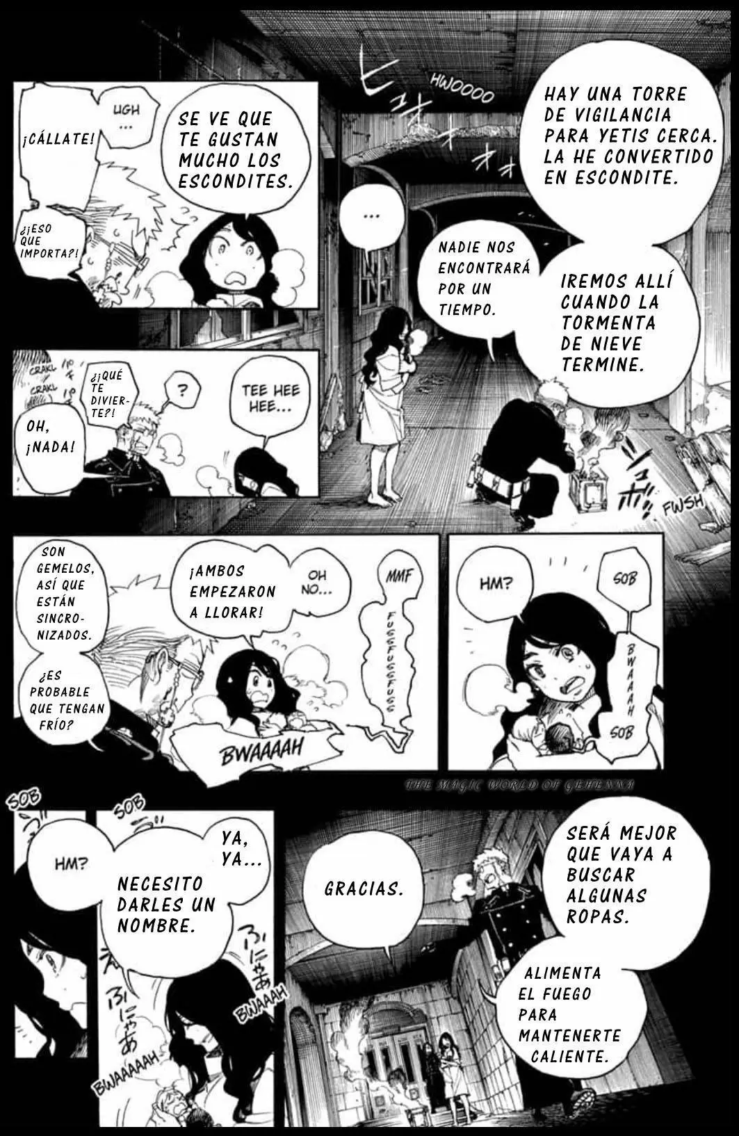 Ao no Exorcist capítulo 117, página 14