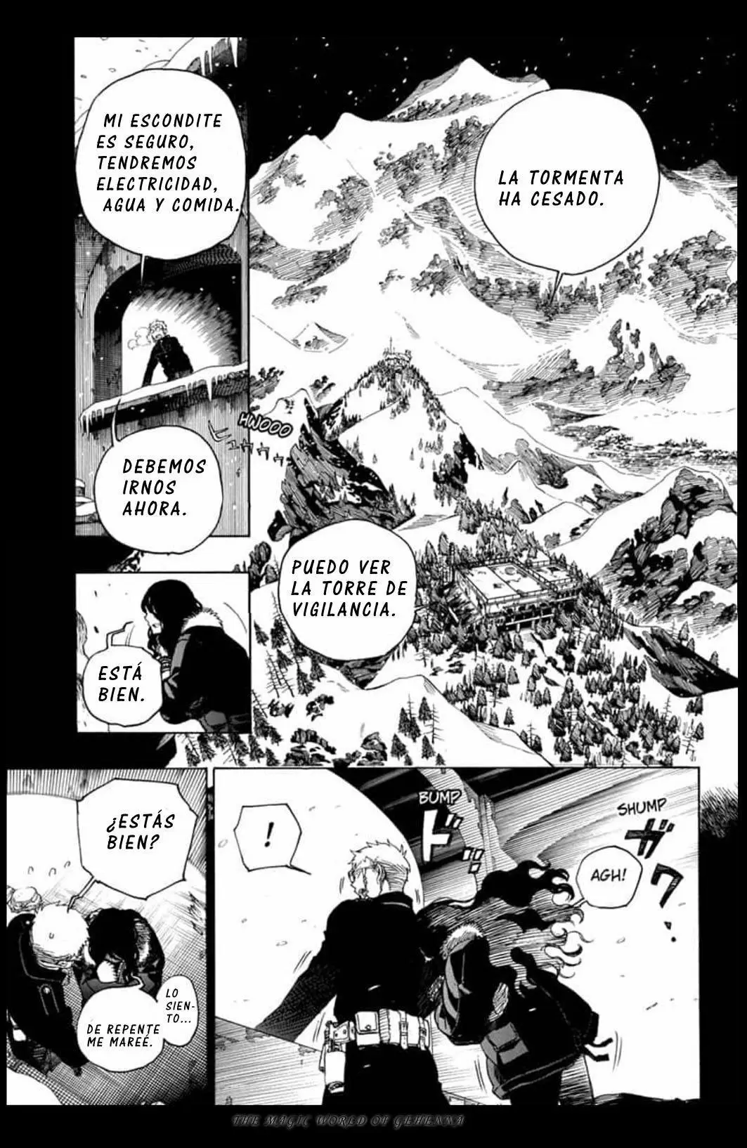 Ao no Exorcist capítulo 117, página 17
