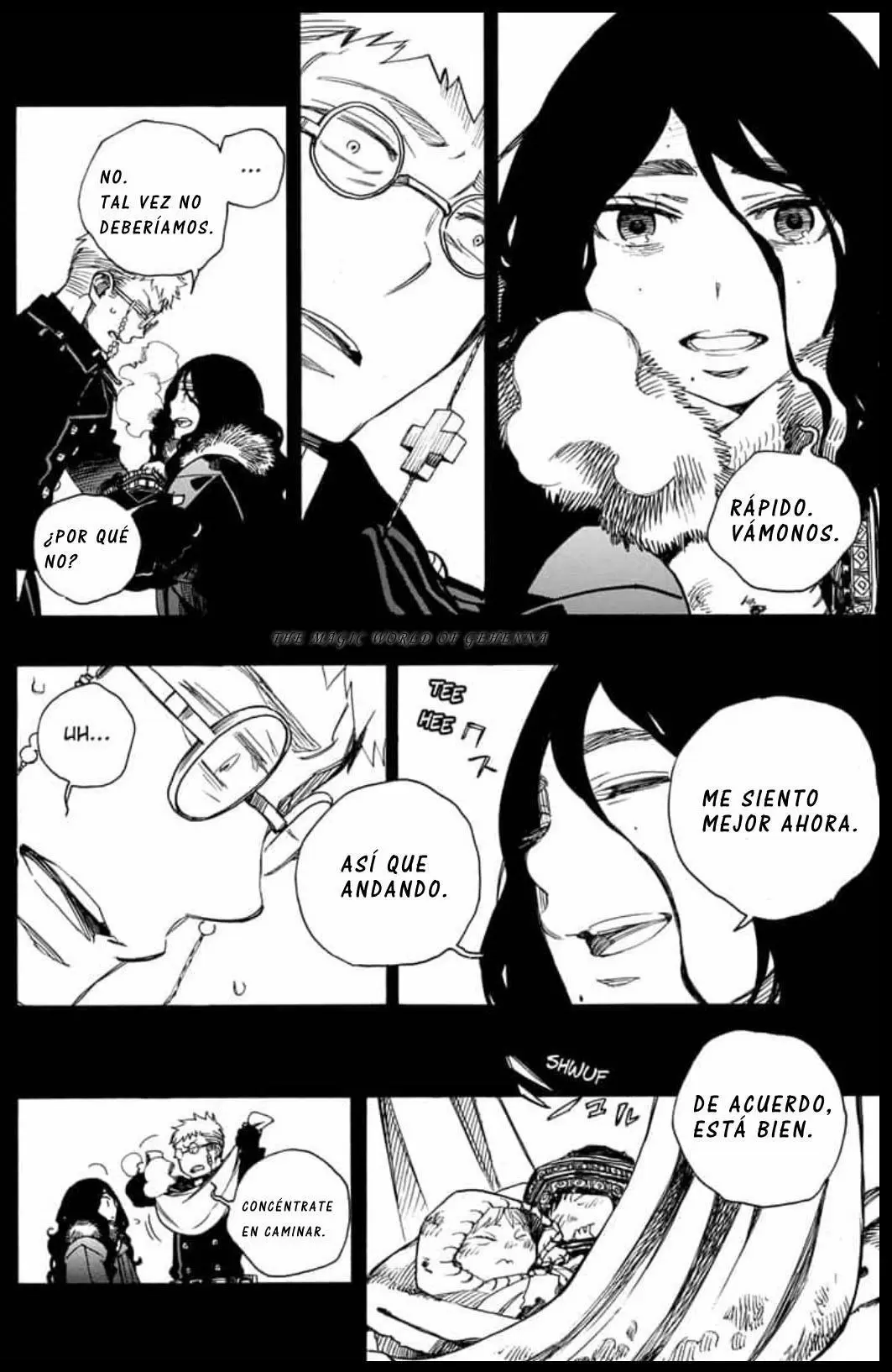 Ao no Exorcist capítulo 117, página 18