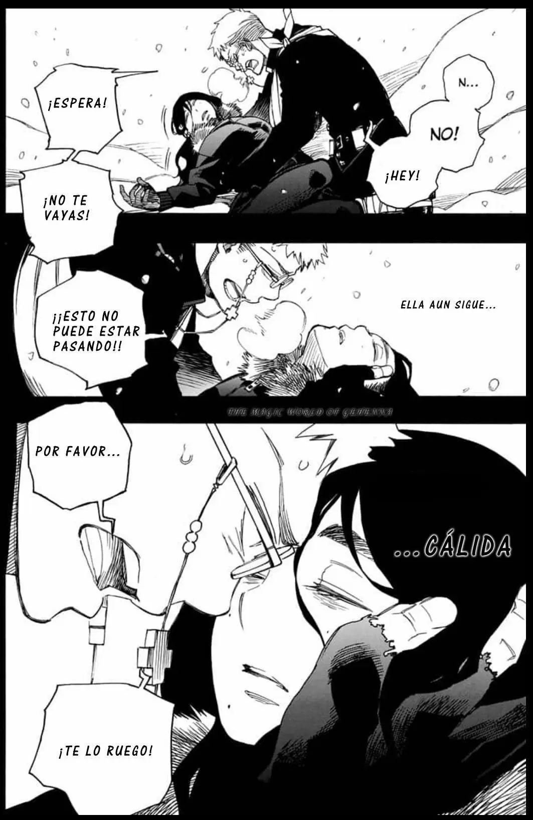 Ao no Exorcist capítulo 117, página 28